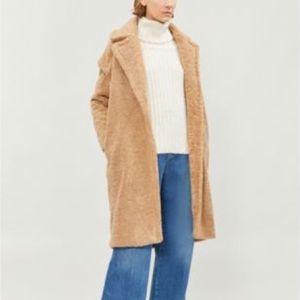 Maje Goffins faux shearling coat